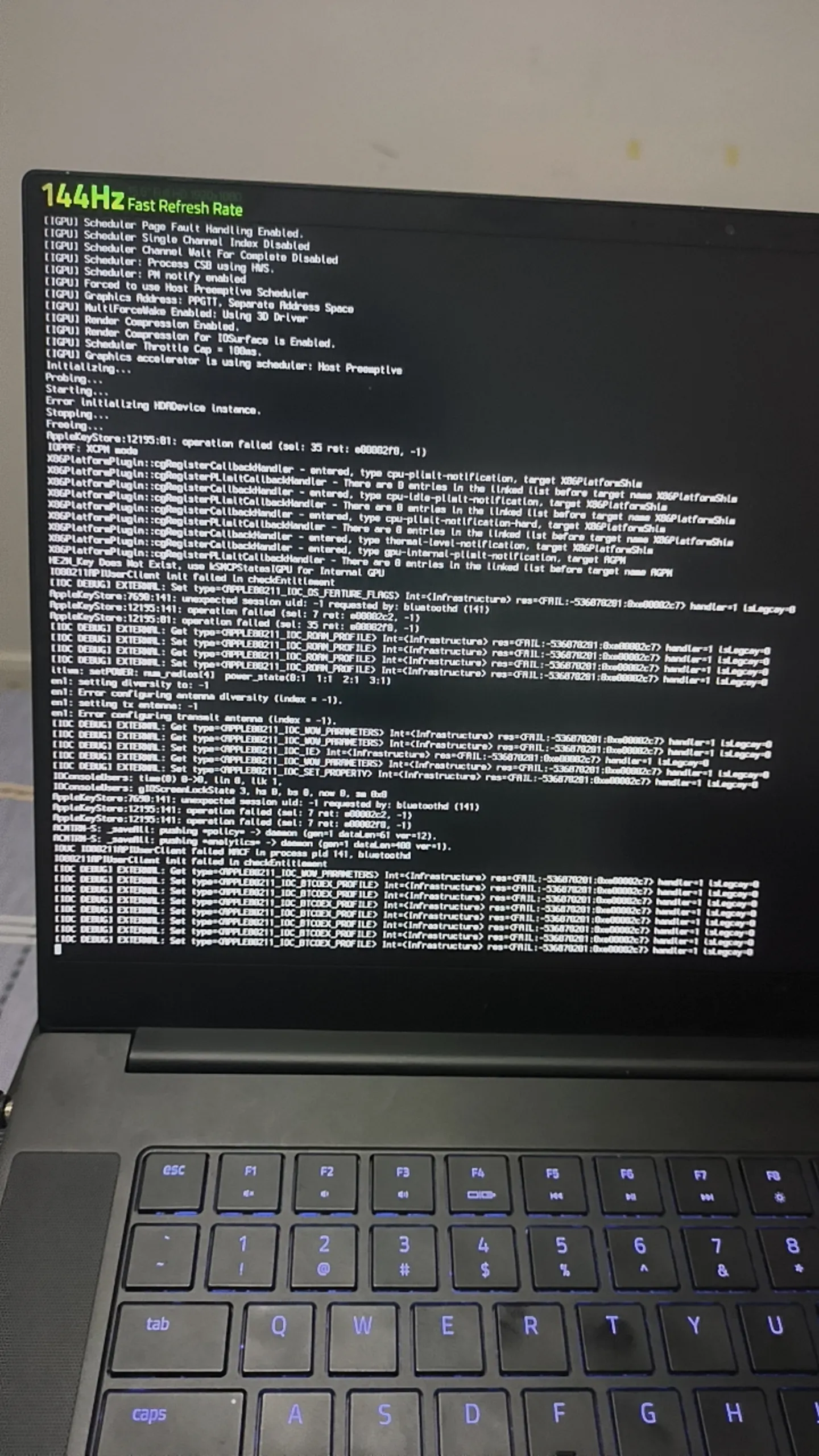 Razer Blade 15 Base (2018) 1080P 144Hz i7-8750H黑苹果安装EFI OC 1.0.0 Sonoma 14.6 Razer Blade 15 Base (2018) 1080P 144Hz i7-8750H黑苹果安装EFI OC 1.0.0 Sonoma 14.6