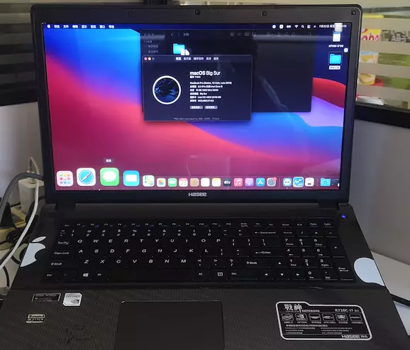 神舟战神K710C-i7 d2(CW67S)i7-4710MQ黑苹果安装EFI OC7.9 Big Sur 11.6.5 神舟战神K710C-i7 d2(CW67S)i7-4710MQ黑苹果安装EFI OC7.9 Big Sur 11.6.5