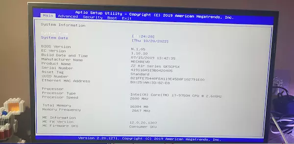 机械革命MECHREVO Z2 Air Series GK5CP5X i7-9750H黑苹果安装EFI OC 0.8.4 MONTEREY 12.6 机械革命MECHREVO Z2 Air Series GK5CP5X i7-9750H黑苹果安装EFI OC 0.8.4 MONTEREY 12.6