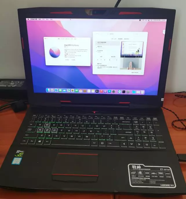 神舟HASEE GE5S i7-7700HQ黑苹果安装EFI OC 0.8.4 MONTEREY 12.6 神舟HASEE GE5S i7-7700HQ黑苹果安装EFI OC 0.8.4 MONTEREY 12.6