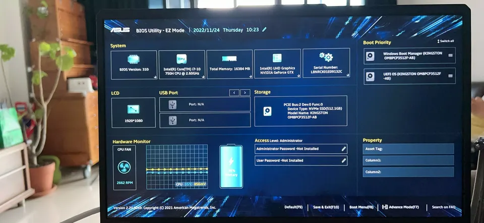 华硕飞行堡垒8 ASUS TUF Gaming F15 FX506LU_FX506LU i7-10750H黑苹果安装EFI OC 0.8.6 MONTEREY 12.6.1 华硕飞行堡垒8 ASUS TUF Gaming F15 FX506LU_FX506LU i7-10750H黑苹果安装EFI OC 0.8.6 MONTEREY 12.6.1