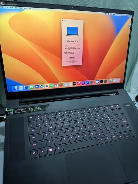 Razer Blade Pro 17 (Early 2020) - RZ09-0329 i7-10875H黑苹果安装EFI OC 0.8.6 Ventura 13.0 Razer Blade Pro 17 (Early 2020) - RZ09-0329 i7-10875H黑苹果安装EFI OC 0.8.6 Ventura 13.0