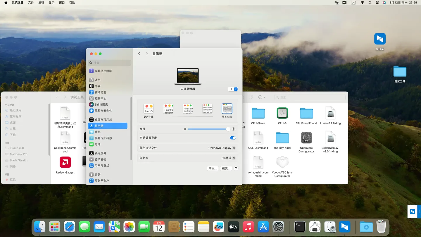 Razer Blade Stealth 2019 4K (i7-8565U)黑苹果安装EFI OC 1.0.0 Sonoma 14.6 Razer Blade Stealth 2019 4K (i7-8565U)黑苹果安装EFI OC 1.0.0 Sonoma 14.6